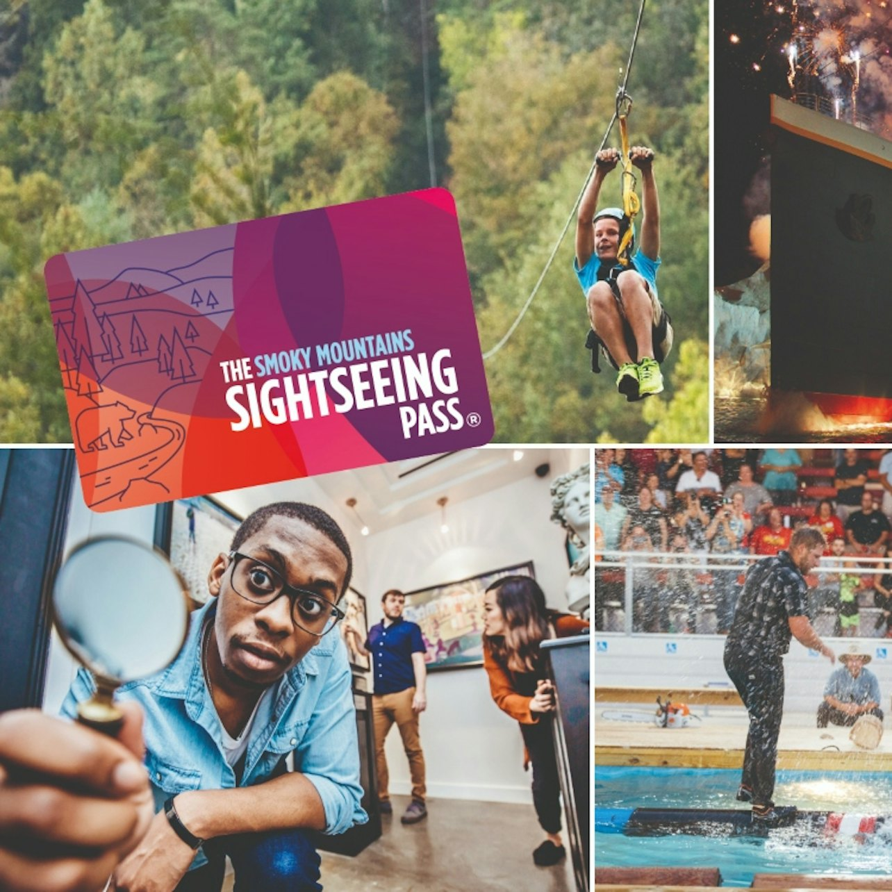 The Smoky Mountains Sightseeing Flex Pass: Choice of 2 - 6 Attractions - Photo 1 of 9